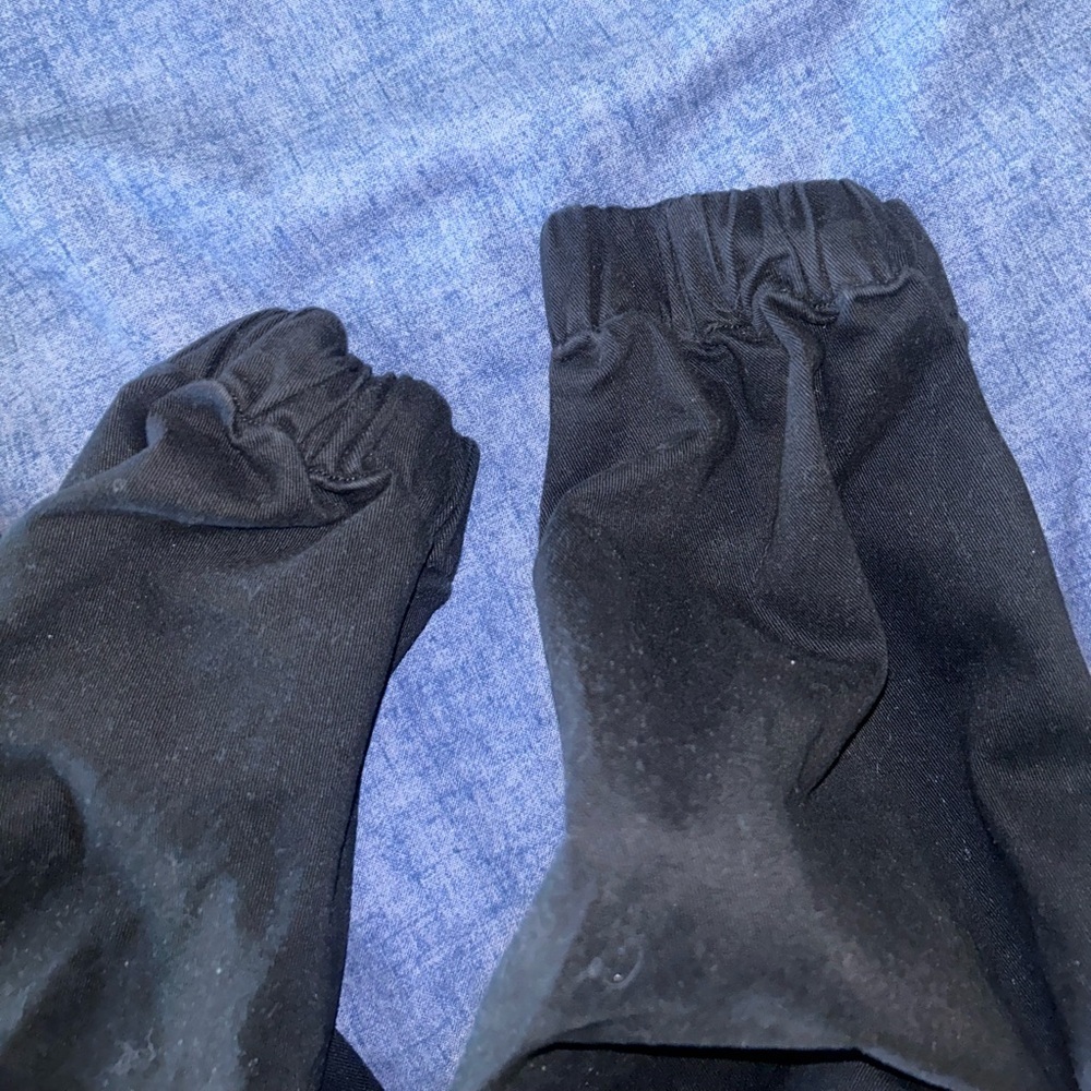 Cotton Twill Jumpsuit black - Picture 4 of 10